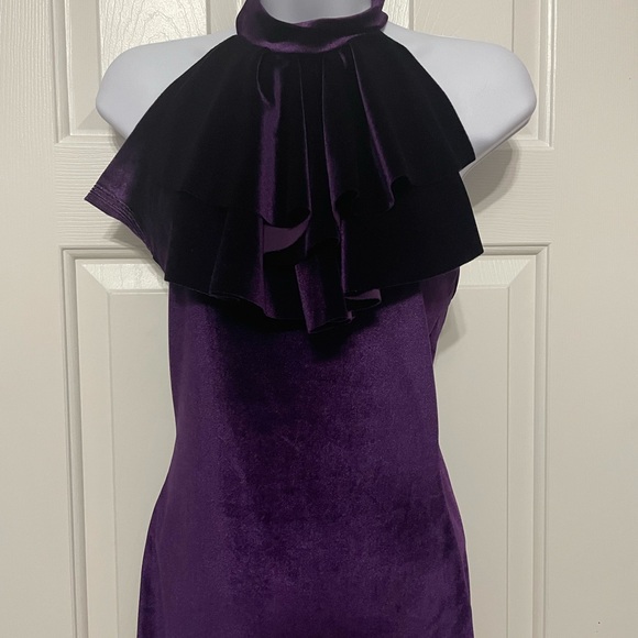 ⚡️ FLASH - Purple backless dress - Picture 1 of 8